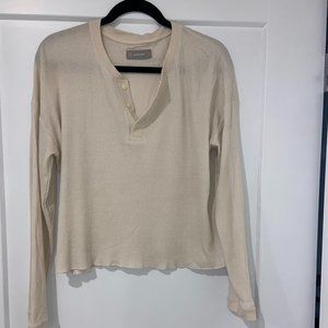 Everlane Waffle Henley Tee